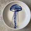 Blaue Medusa Salatschüssel