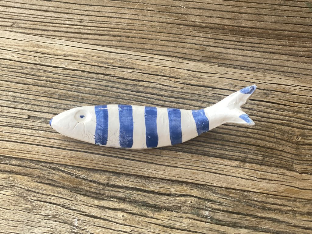 Picture of Blue striped fish - Mallorcraft