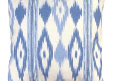 Blauer Kissenbezug