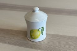 Große Zuckerdose Zitronen