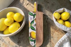 Alternative view of Tabla ovalada limones