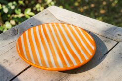 Alternative view of Plato 21cm "rayas colores"